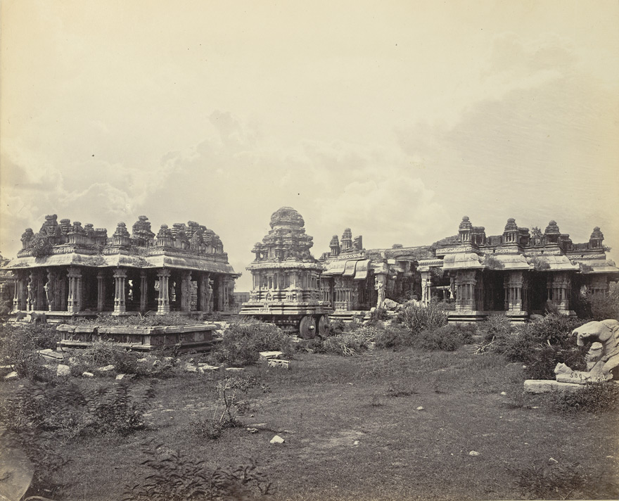 Vittala Temple Panaromic Edmund David Lyon 1868